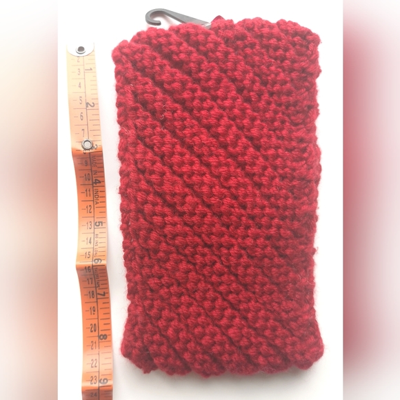3/$20 *Brand New* Winter Knit Red Headband, Ear warmer - Picture 3 of 3